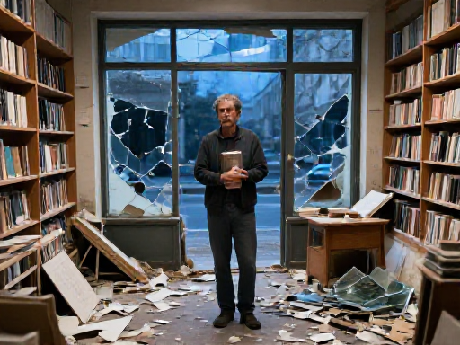 Plünderungen und zerstörte Schaufenster: Krawalle trafen auch Buchhandlungen